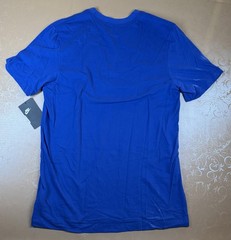 Nike Shirt Blue The Camo Swoosh Logo Graphic Tee Men’s XXL 2XL Royal New w/ Tags