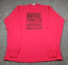 Vtg Bruce Springsteen Seeger Sessions World Tour 2006 Band T Shirt Mens Size L