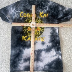 Cobra Kai Karate Kid Tie Dye Graphic Shirt Size Small 34/36 Short Sleeves