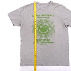Laura Jane Grace Brendan Kelly Four Seasons Total Landscaping T-Shirt Size Large