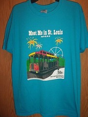 Meet Me in St Louis blue L t shirt