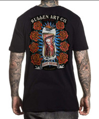 Sullen Men’s T-shirt HOLY WATER Tattoos Urban Design Premium Quality
