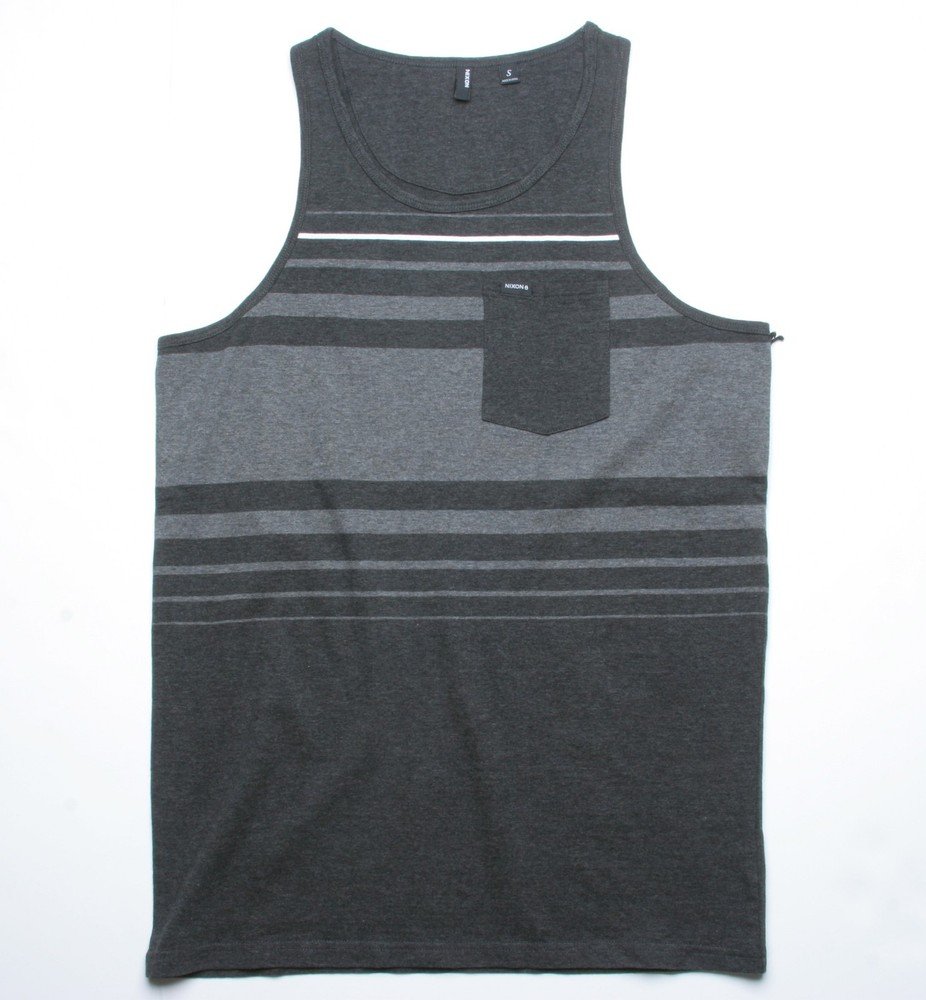 Set of 5 Nixon Men’s Tank Top (Harbour Tank, Philly Too Tank, Basis Tank) Size S