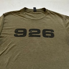 Perfect Tri T Shirt Mens Large Army Green Short Sleeve 926 ang Lion Graphic Tee