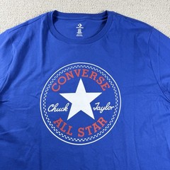 Converse All Star Chuck Taylor Patch Logo T-Shirt Blue Men’s Size XXL