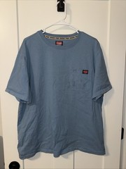 Mens Size XL/XG Wrangler Heavyweight Pen Pocket Tshirt Top