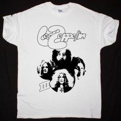 LED ZEPPELIN III NEW WHITE Men S-234XL T-shirt NG2797
