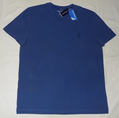Nautica Men’s Active Stretch Performance V-Neck T-Shirts Undrcurent XL New