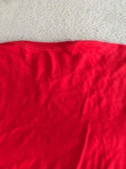 Nike Shirt Men’s Large Red Short Sleeve Crew Neck Square Logo Graphic Tee