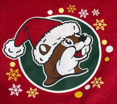 Buc-ee’s Christmas T-Shirt XL Red Graphic Tee Beaver Holiday Believe Shirt