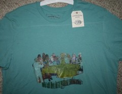 New XL Canyon River Blues Cotton T-Shirt Men’s Mans Crewneck Solid Graphic 1-727