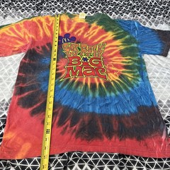 Vintage 90s McDonald’s Get Back With Big Mac Tie Dye Shirt Size Large