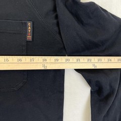 Diamond FR Long Sleeve T-Shirt Mens Small Black Flame Resistant Pocket Workwear