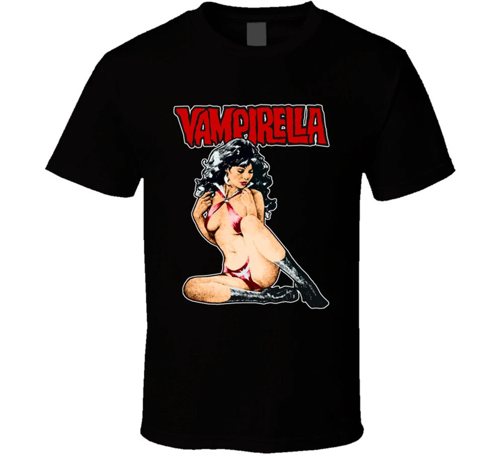 Vampirella Comic Book Se Xy Woman TShirt Classic Black Unisex S-5XL 1V0393