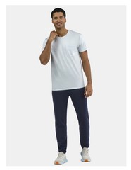 ATHLETIC WORKS Men’s 2XL (50-52) Pocket Cotton Tee Short Sleeve • Aqua Inlet