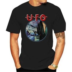 Lights Out UFO Band Black T-Shirt