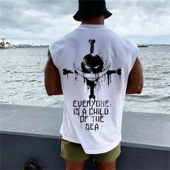 new ONE PIECE Whitebeard Pirates Tank Top – Show Your Pirate Pride