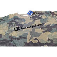 Champion T-Shirt Mens 5XLT Camo New Short Sleeve Script Logo Cotton Tee