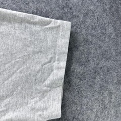 Vintage Hanes Shirt Mens XL Gray Blank Essential Accents Crewneck 90s Tee