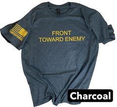 FRONT TOWARD ENEMY l Military Tshirt Veteran USMC , NAVY ARMY