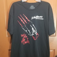 Nightmare On Elm Street T-Shirt Lot of 2 XXL Freddy Krueger Horror Movie Tees