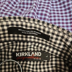 Lot of 7 Various Brands Long Sleeve Button Up Shirts Size Large and XL
