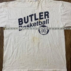 Vintage Butler Bulldogs Basketball T Shirt Size XL 90s Single Stitch NCAA