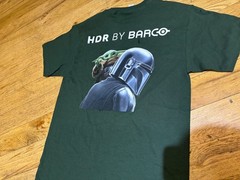 Star Wars The Mandalorian and Grogu Movie Promo T-Shirt Size M Medium Barco HDR