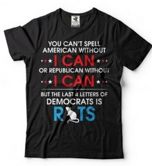 Republican Political T shirt Anti Democrats Shirt Trump 2024 Election Shirts