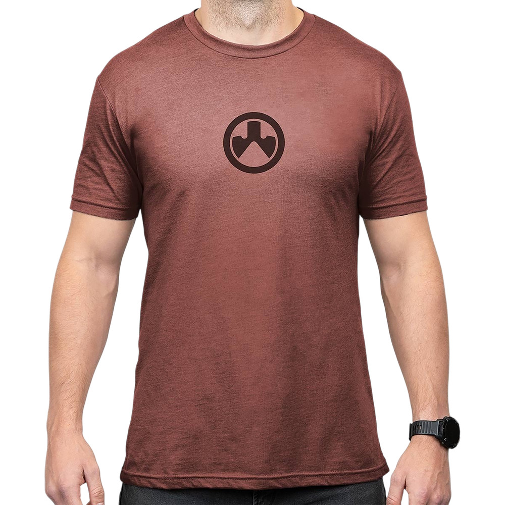 Magpul MAG1115-613 Icon T-Shirt Redrock Heather Cotton/Poly XL