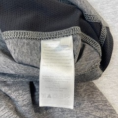 Asics Running Shirt Mens Large L Grey Heather Performance Crew Neck Mesh Panels