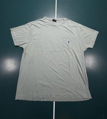 Vintage 90s Polo Ralph Lauren Pocket T-shirt Men’s Large Green Single Stitch