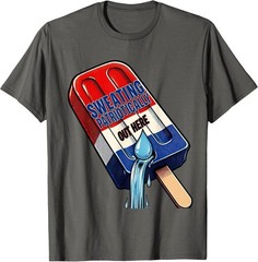 Sweating Patriotically Funny Fourth of July Unisex T-Shirt
