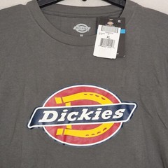 Dickies Logo SHIRT Mens GRAY 2XL XXL WORK WEAR CASUAL Outdoors Long Sleeve NWT