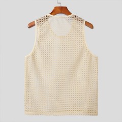 Casual Outings Korean Style Vests Brand New Condition Polyester Fabric