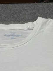 Vineyard Vines Pocket Long Sleeves White 2XL SEA GULLS Shirt Surf Board Ocean
