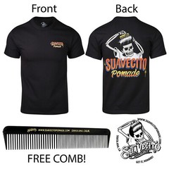 Men’s Suavecito Agua Fresca Tee Shirt Black (S, M, L, XL, 2XL, 3XL, 4XL, 5XL)