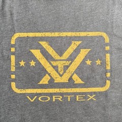 Vortex Optics Trigger Press Short Sleeve T-Shirt Men’s Large Military Heather