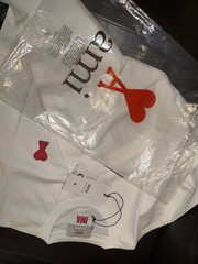A.M.I. T Shirt For Men- Small White Fast Free Shipping From Us.
