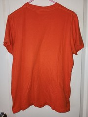 Vintage Abercrombie Fitch Crest Patch Graphic Tee Mens XL Orange Athletic NY