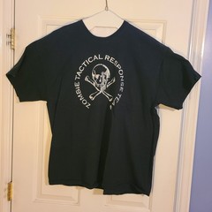 Zombie Tactical Response Team T Shirt Mens 2XL Black GILDAN