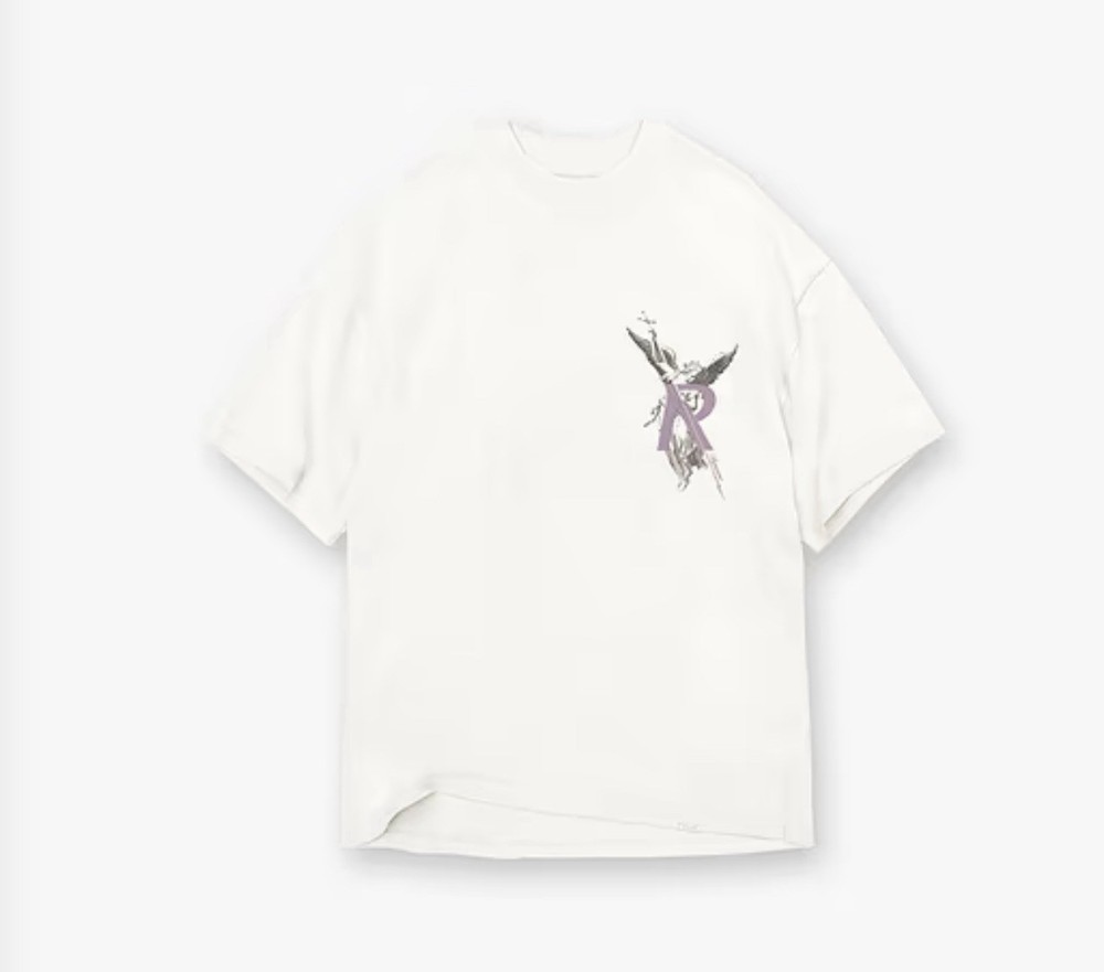 Represent Archangel T-Shirt Size Large Flat White NWT! MLM4650
