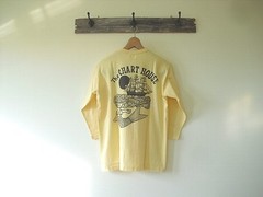 Henry Neck T-shirt 3/4 Sleeve Double Works American Cotton Japan
