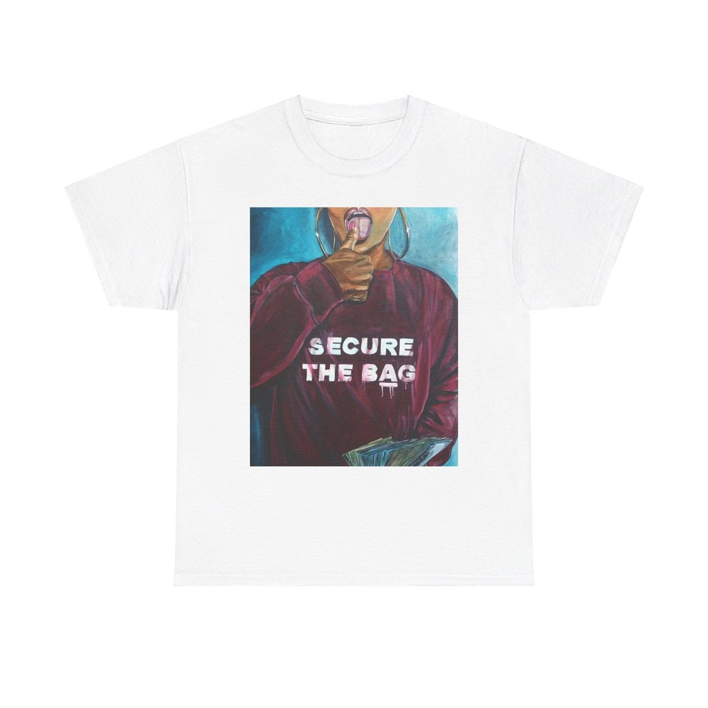 Secure the Bag (Oshun) T-shirt Unisex Heavy Cotton Tee