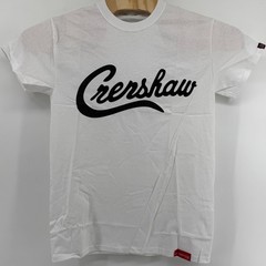 NWT Marathon Clothing Company TMC Crenshaw Nipsey Hussle Shirt White/Black Small