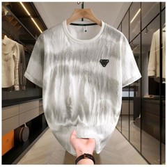 Men Luxury Fashion Trendy Star Ripped Hole Casual Summer Streetwear T-Shirt