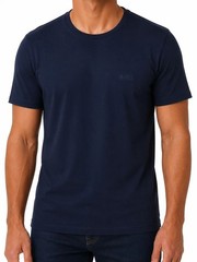NWT Hugo Boss Men’s S Cotton T-Shirt Crew Neck Classic Fit Black Short sleeve