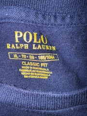 Polo Ralph Lauren graphic Mens T-Shirt Extra Large Big Logo Spell Out