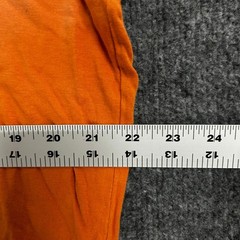 HYP T-Shirt Mens Size L Orange Ringer Graphic Cotton Global Feeding Frenzy 2005