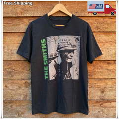 The Smiths ‘Meat Is Murder’ Album T-shirt, Unisex Black T-shirt, Size S-5XL